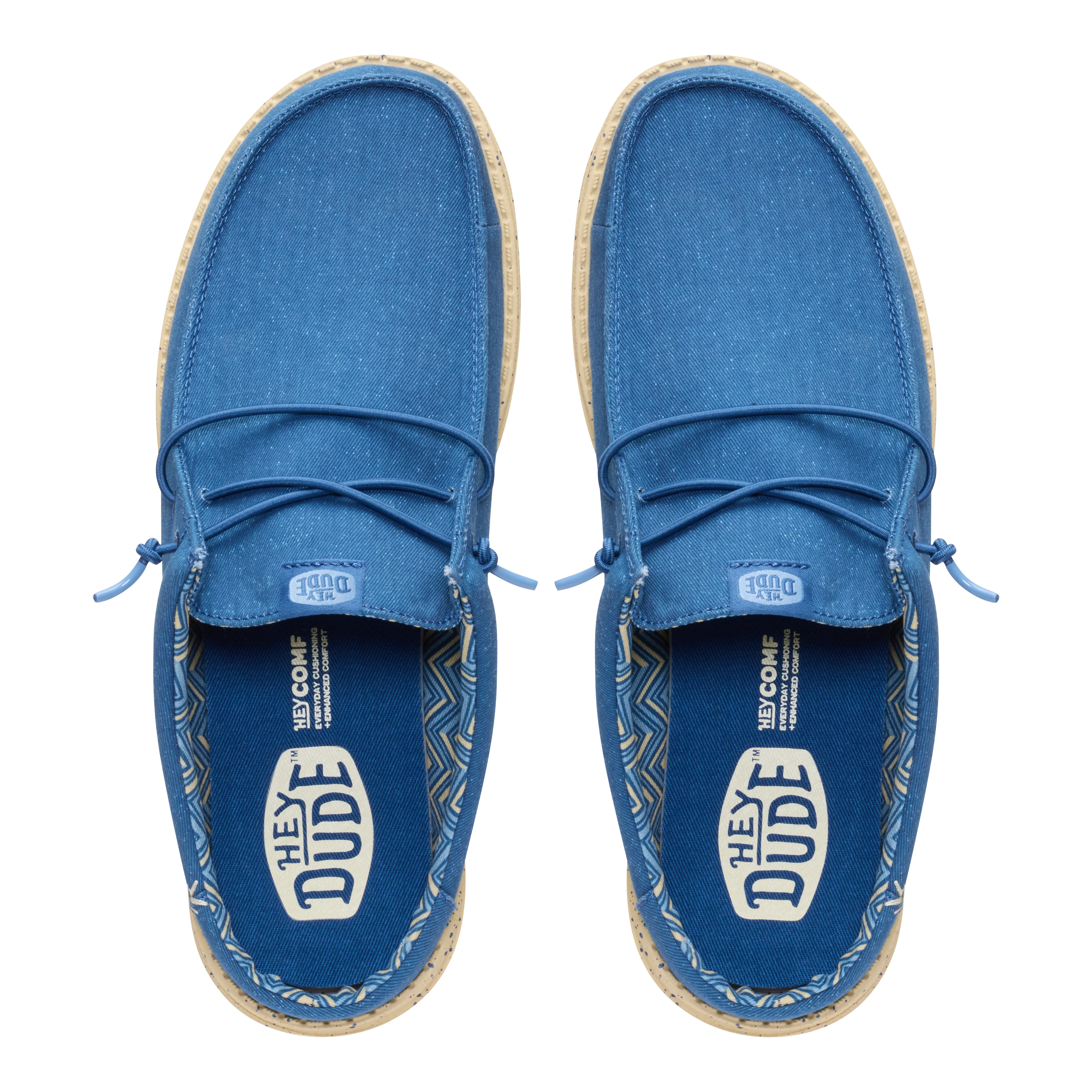 WALLY SLIP CANVAS ENSIGN BLUE/BOULDER TAN - Image 8
