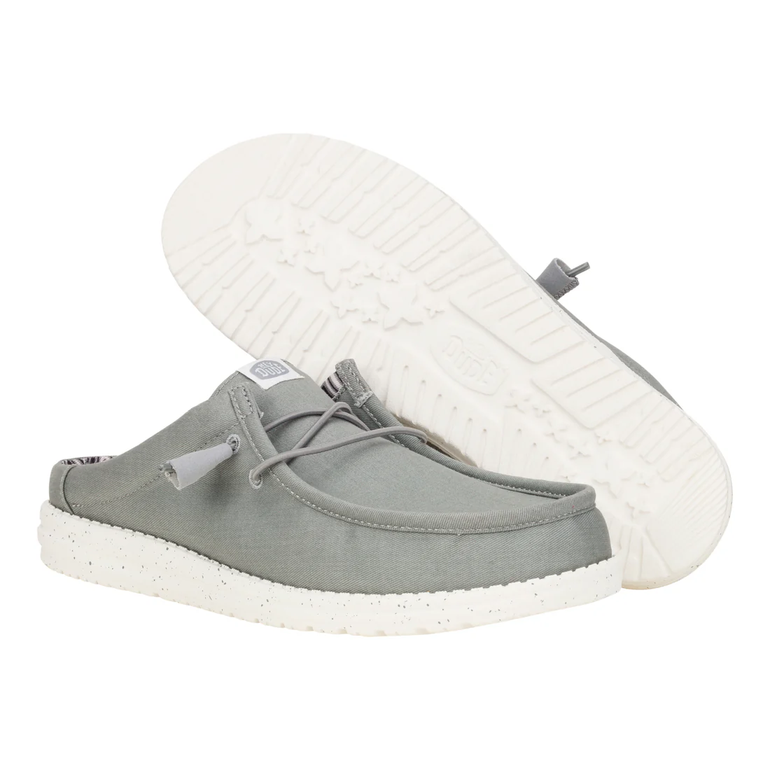 WALLY SLIP CANVAS GREY - Image 4