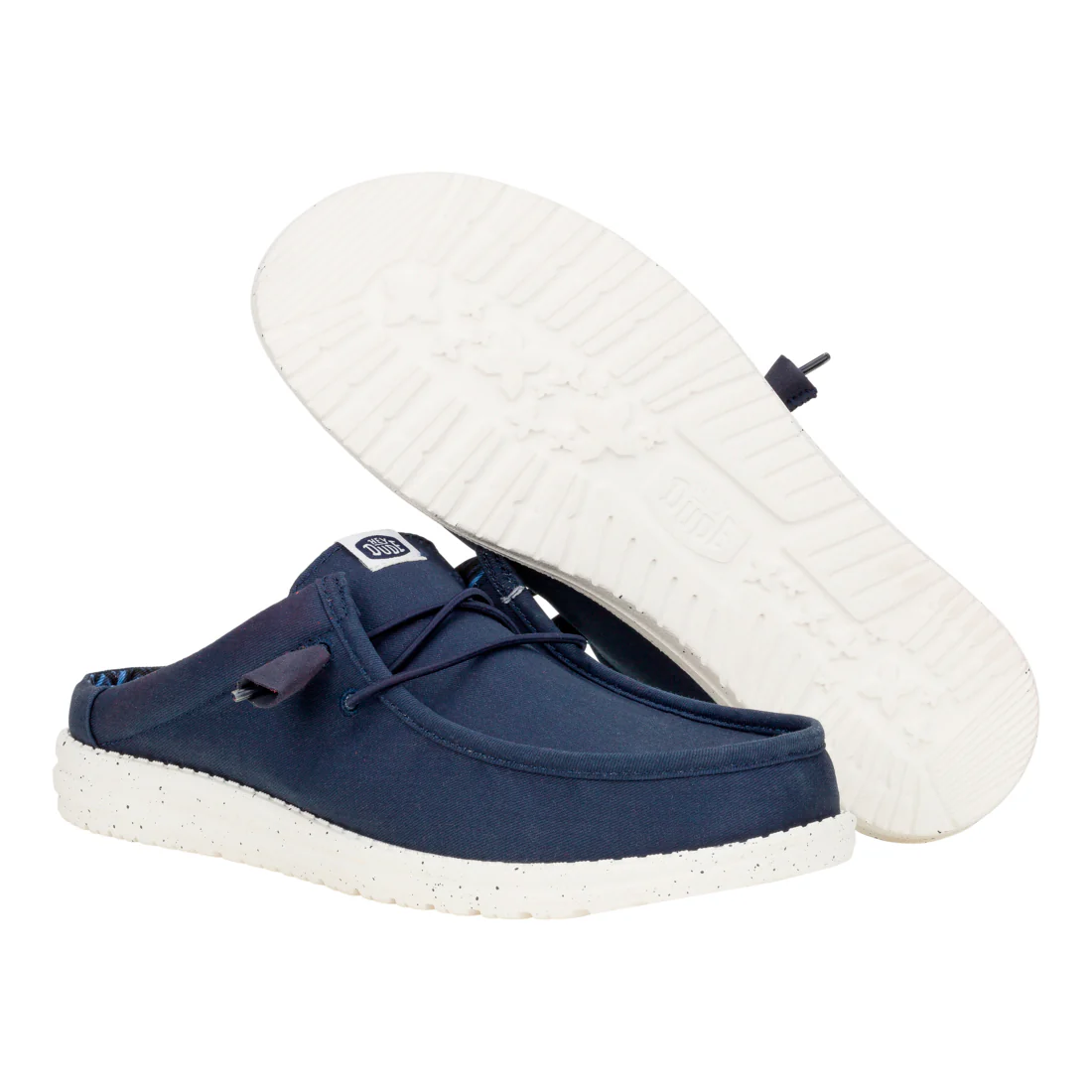 WALLY SLIP CANVAS NAVY - Image 4