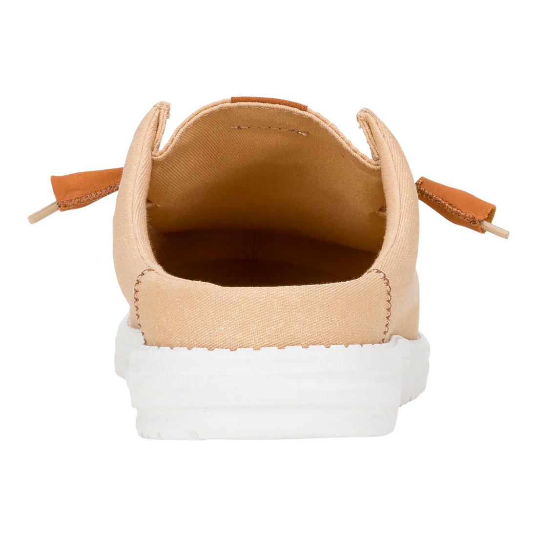 WALLY SLIP CANVAS TAN/WHITE - Image 6