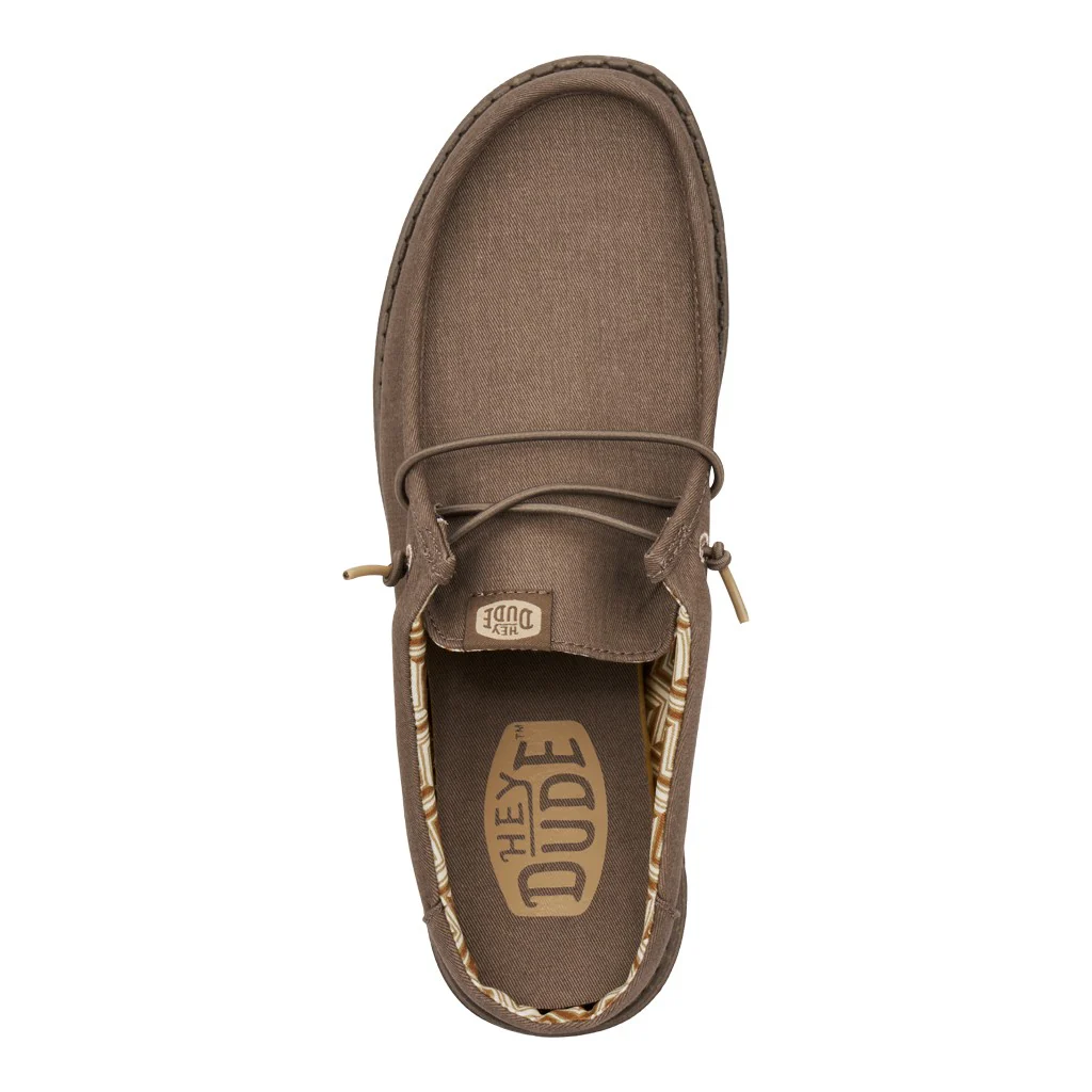 WALLY SLIP CANVAS WALNUT - Image 6