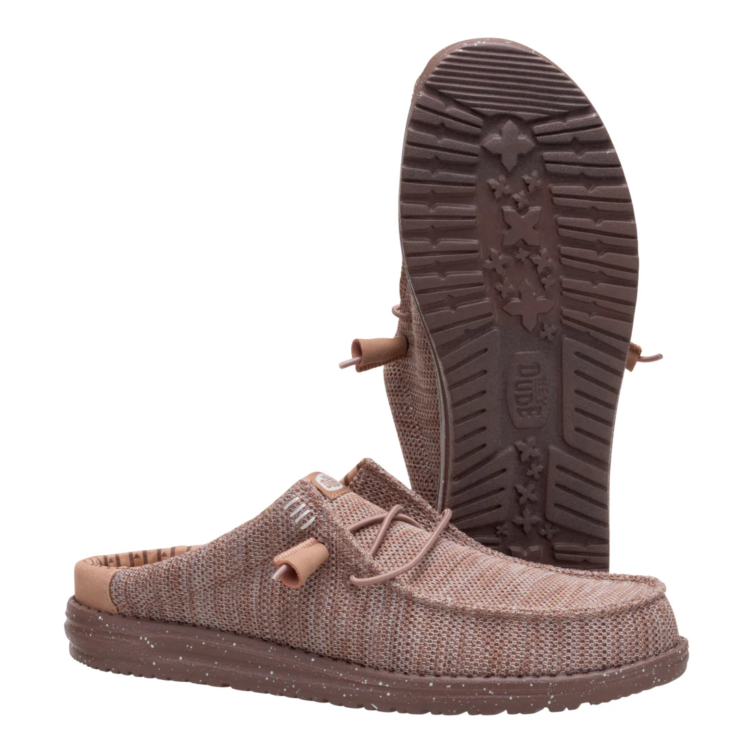 WALLY SLIP STRETCH SOX DEEP TAUPE/CHANTERELLE TAN - Image 4