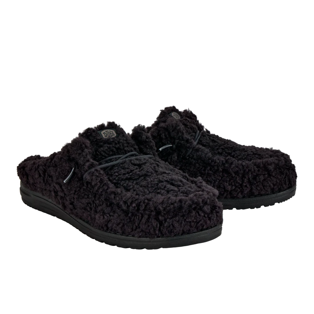 WALLY SLIPPER BLACK/BLACK - Image 3