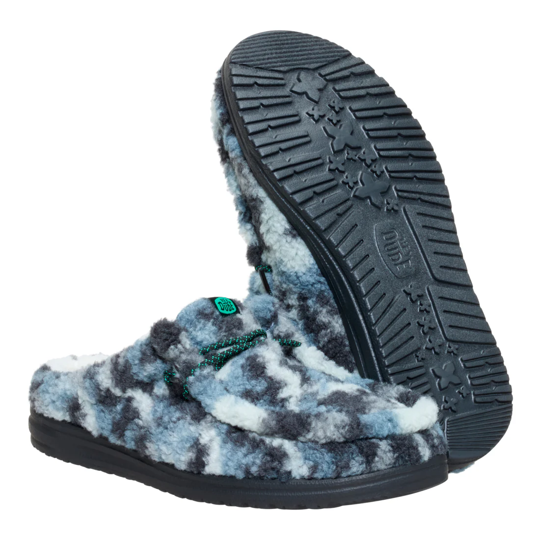 WALLY SLIPPER COZY CAMO STORMY BLUE/CAMO - Image 5