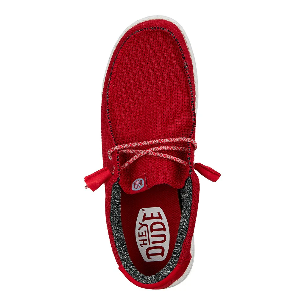 WALLY SPORT MESH DARK RED - Image 6