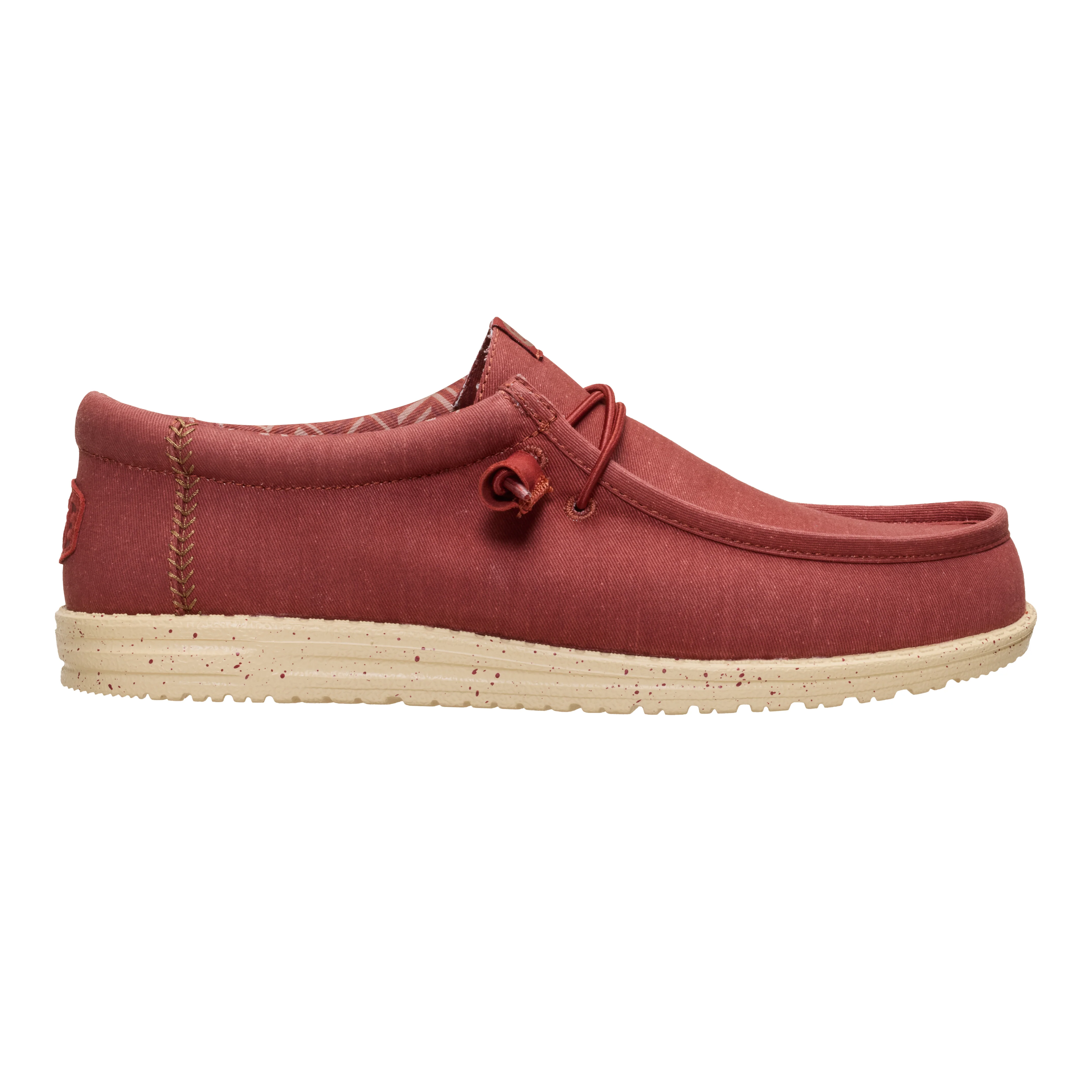 WALLY STRETCH CANVAS BURNT RED/BOULDER TAN - Image 3