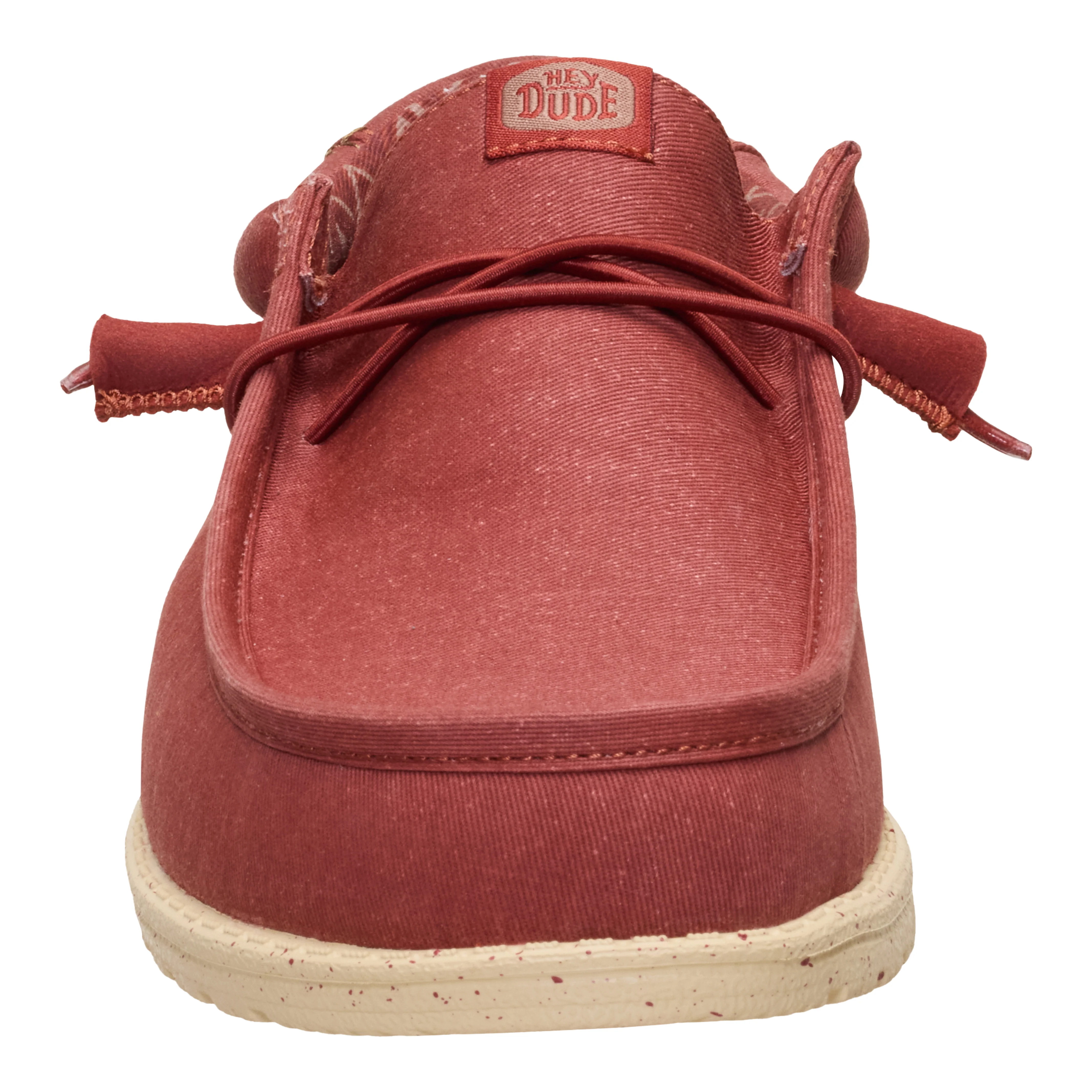 WALLY STRETCH CANVAS BURNT RED/BOULDER TAN - Image 6