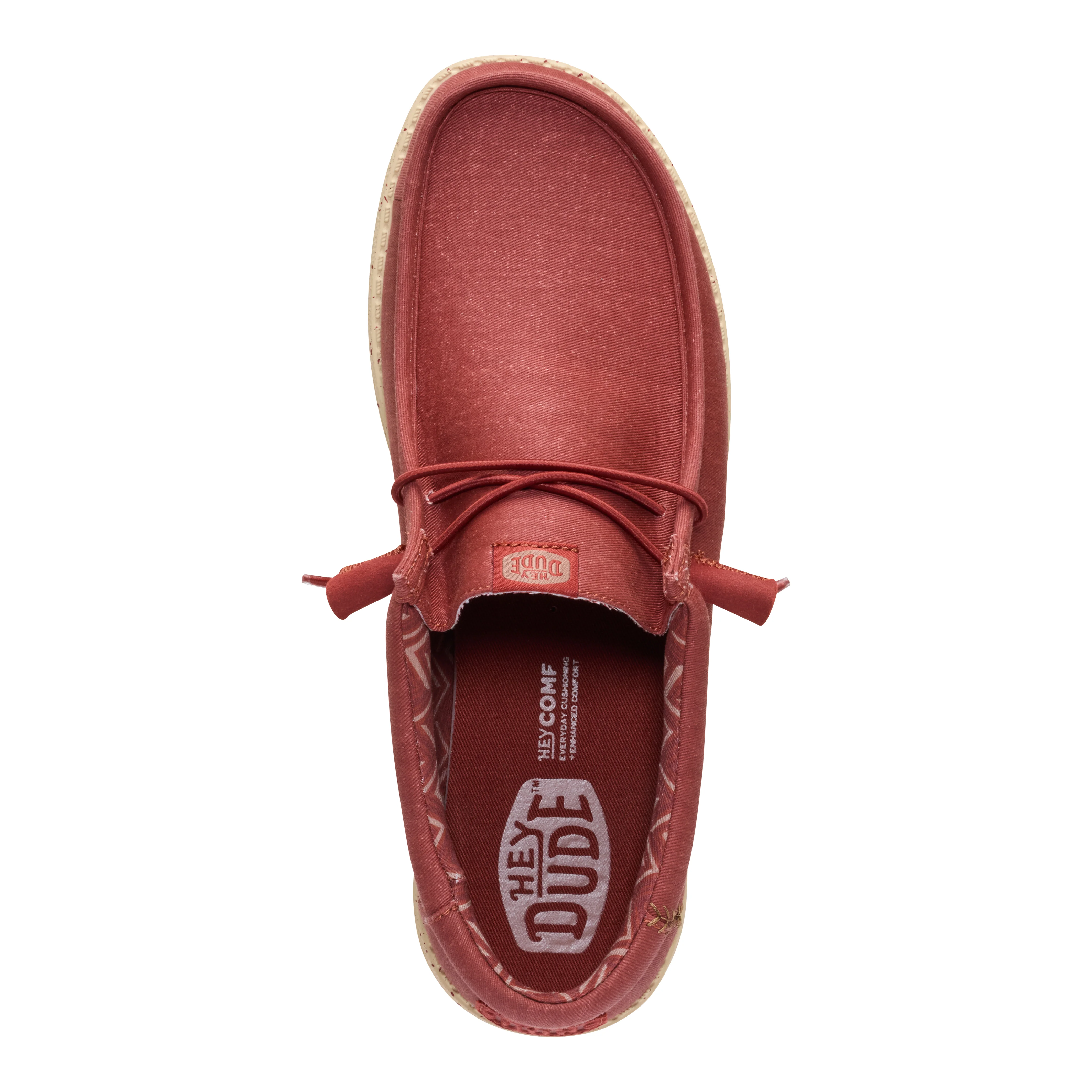 WALLY STRETCH CANVAS BURNT RED/BOULDER TAN - Image 8