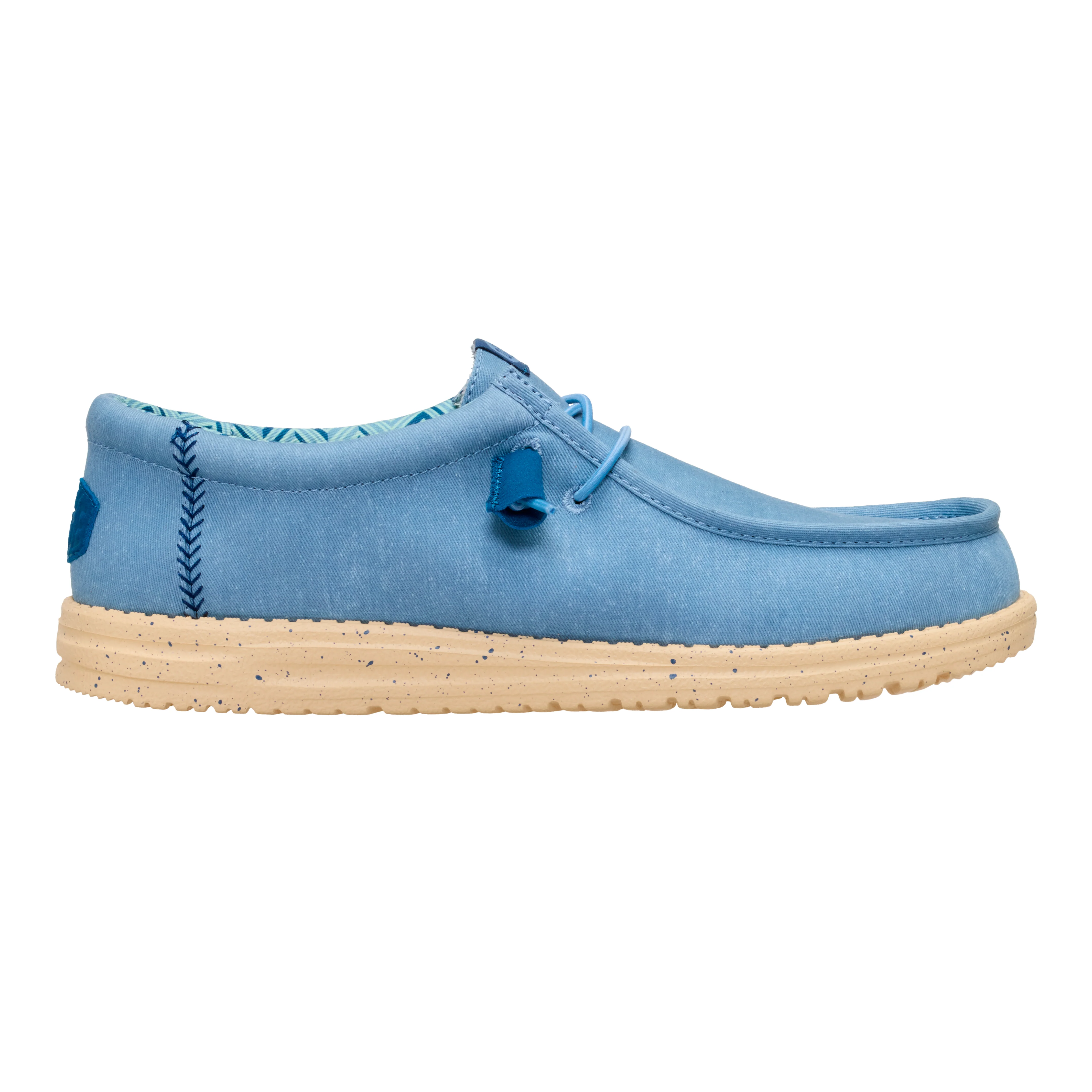 WALLY STRETCH CANVAS FADED DENIM/BOULDER TAN - Image 2