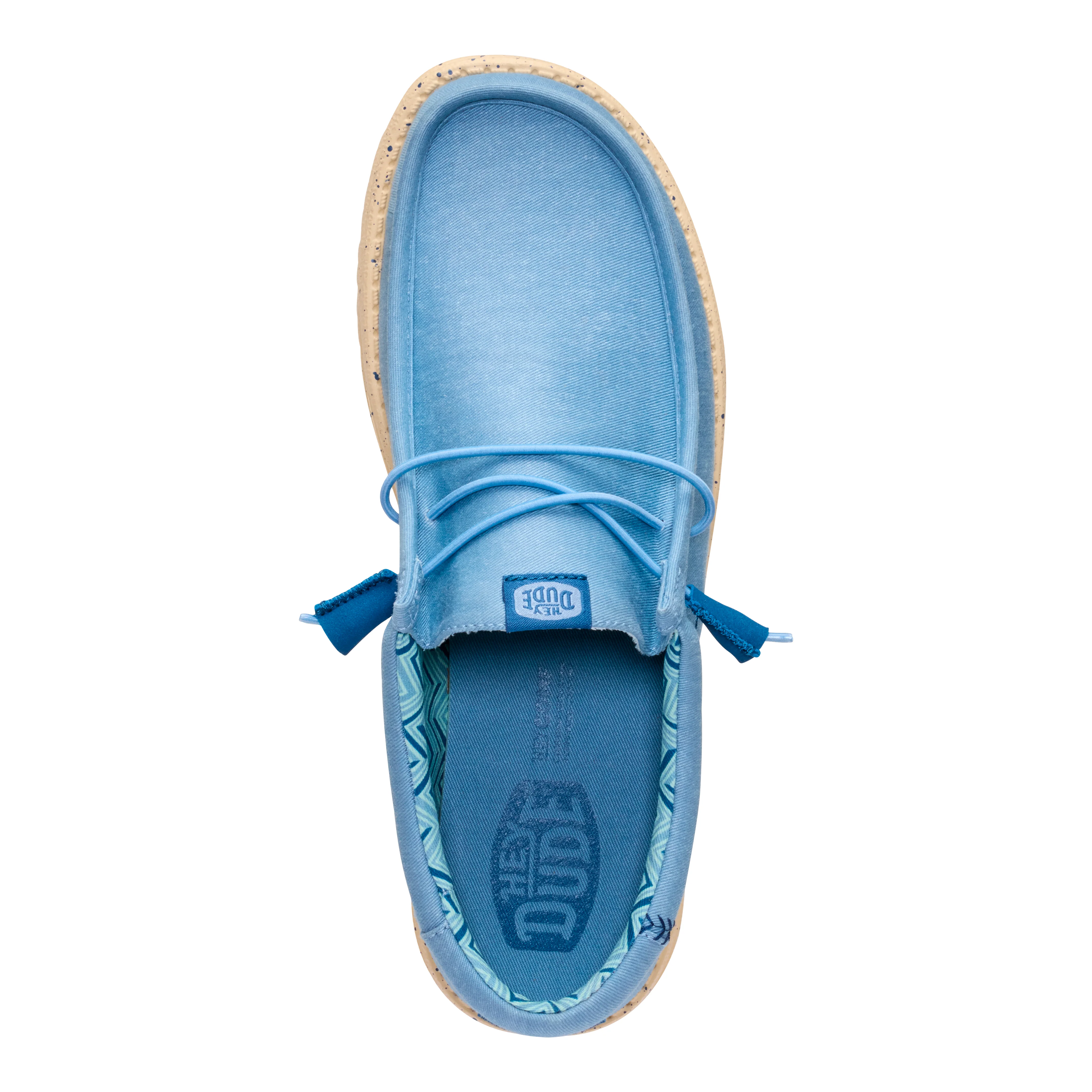 WALLY STRETCH CANVAS FADED DENIM/BOULDER TAN - Image 7