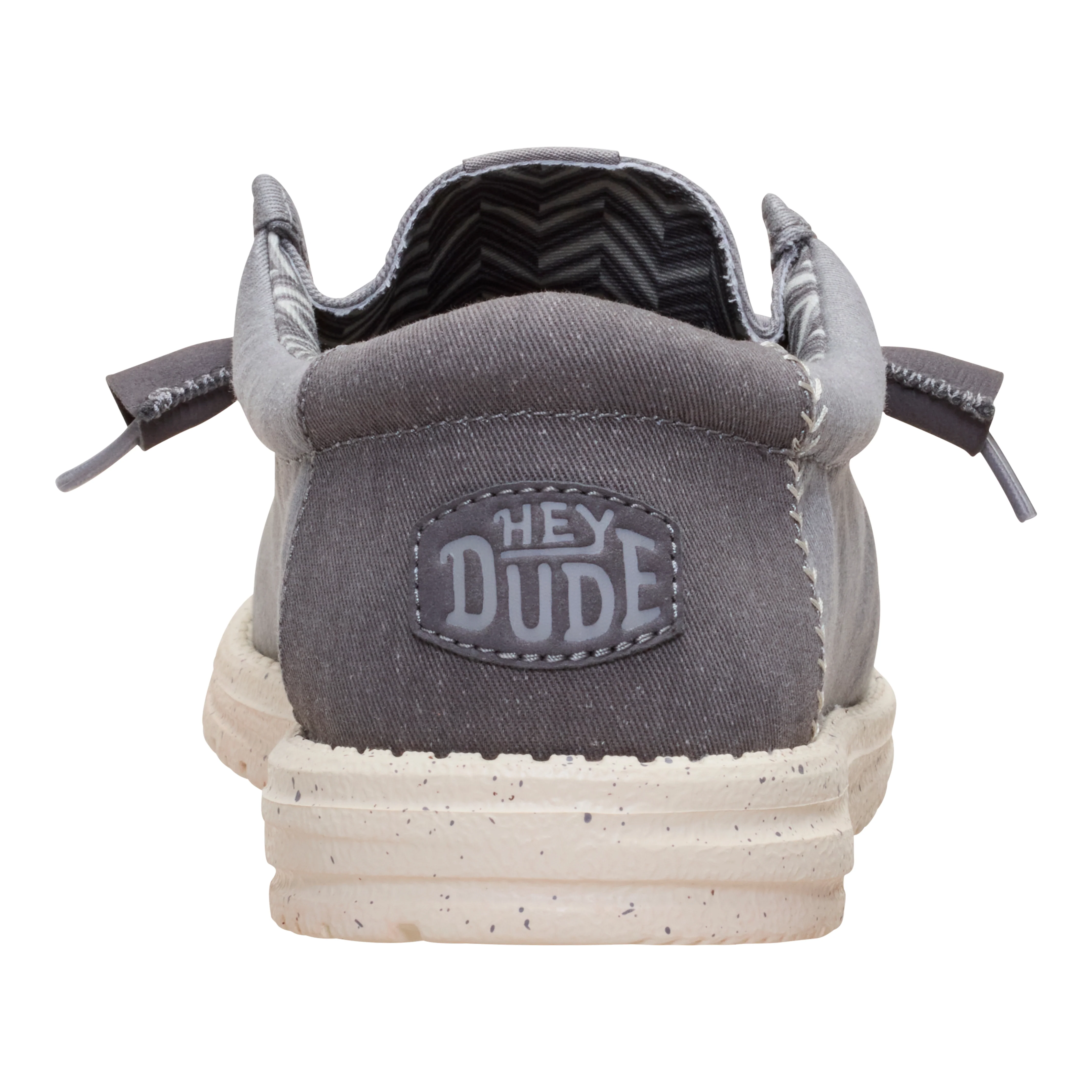 WALLY STRETCH CANVAS FLANNEL GREY/BONE WHITE - Image 6