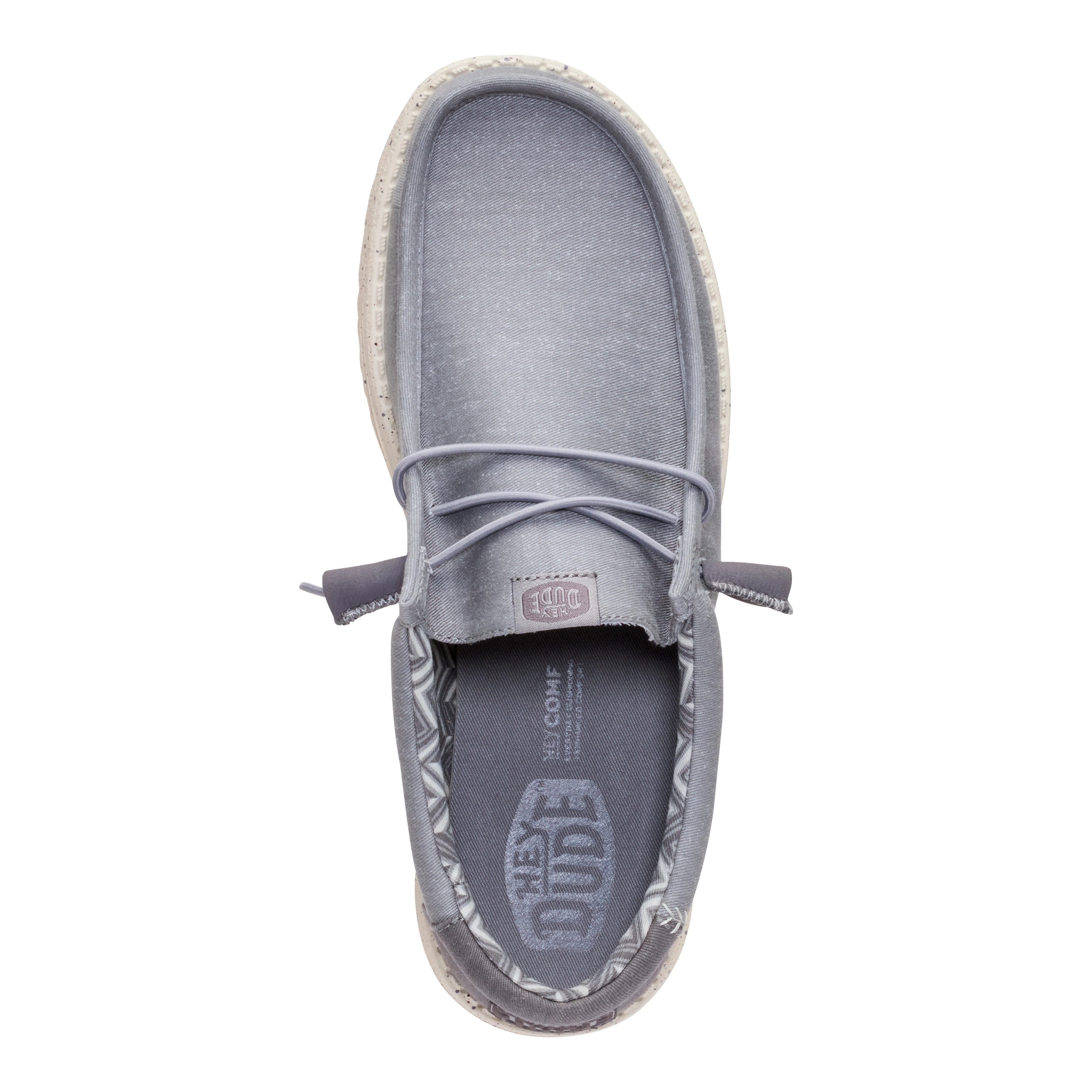 WALLY STRETCH CANVAS FLANNEL GREY/BONE WHITE - Image 7