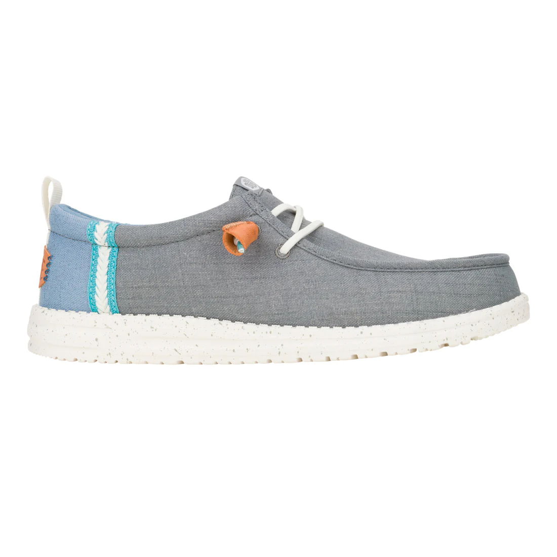 WALLY SUMMER LINEN MONUMENT GREY/FADED DENIM - Image 3
