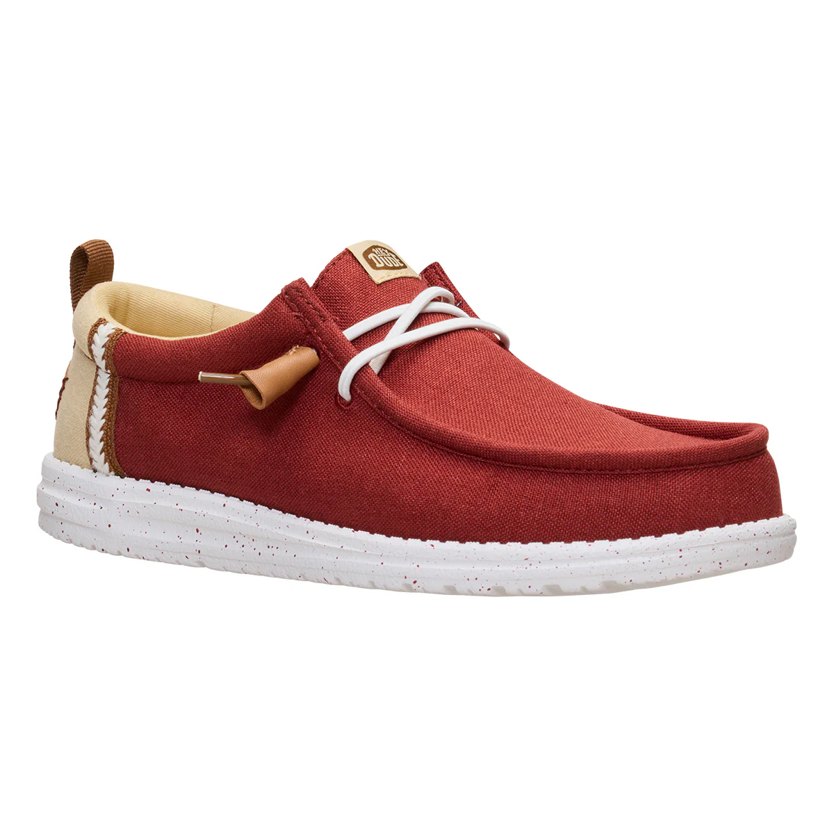WALLY SUMMER LINEN BURNT RED/MULTI - Image 3