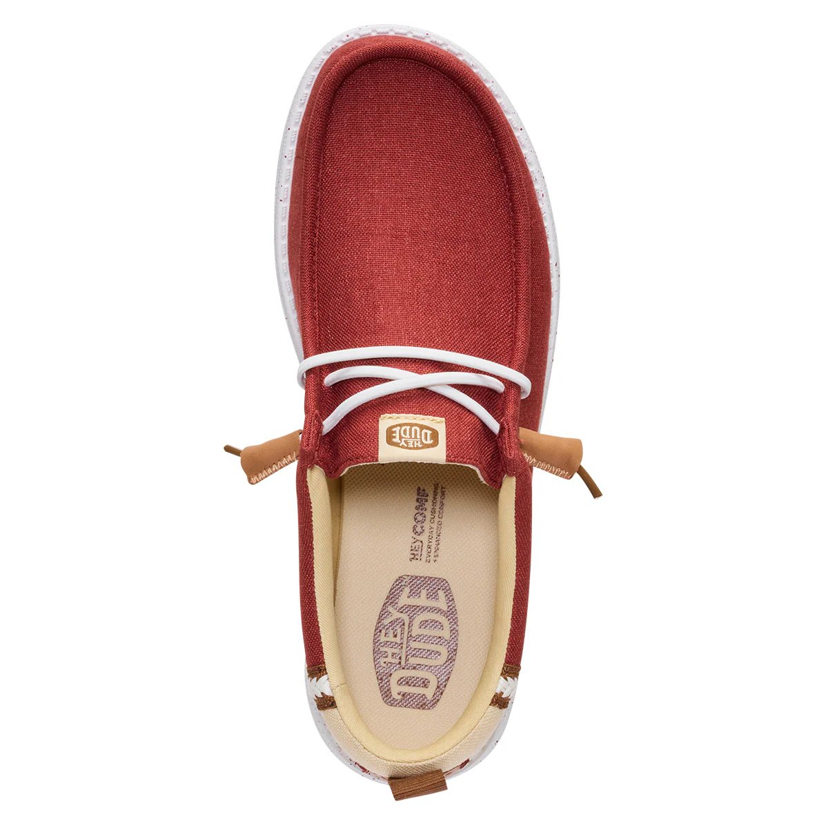 WALLY SUMMER LINEN BURNT RED/MULTI - Image 8