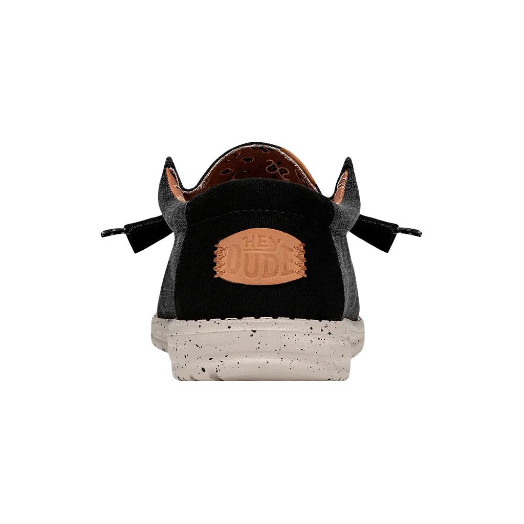 WALLY WASHED CANVAS BLACK - Image 6