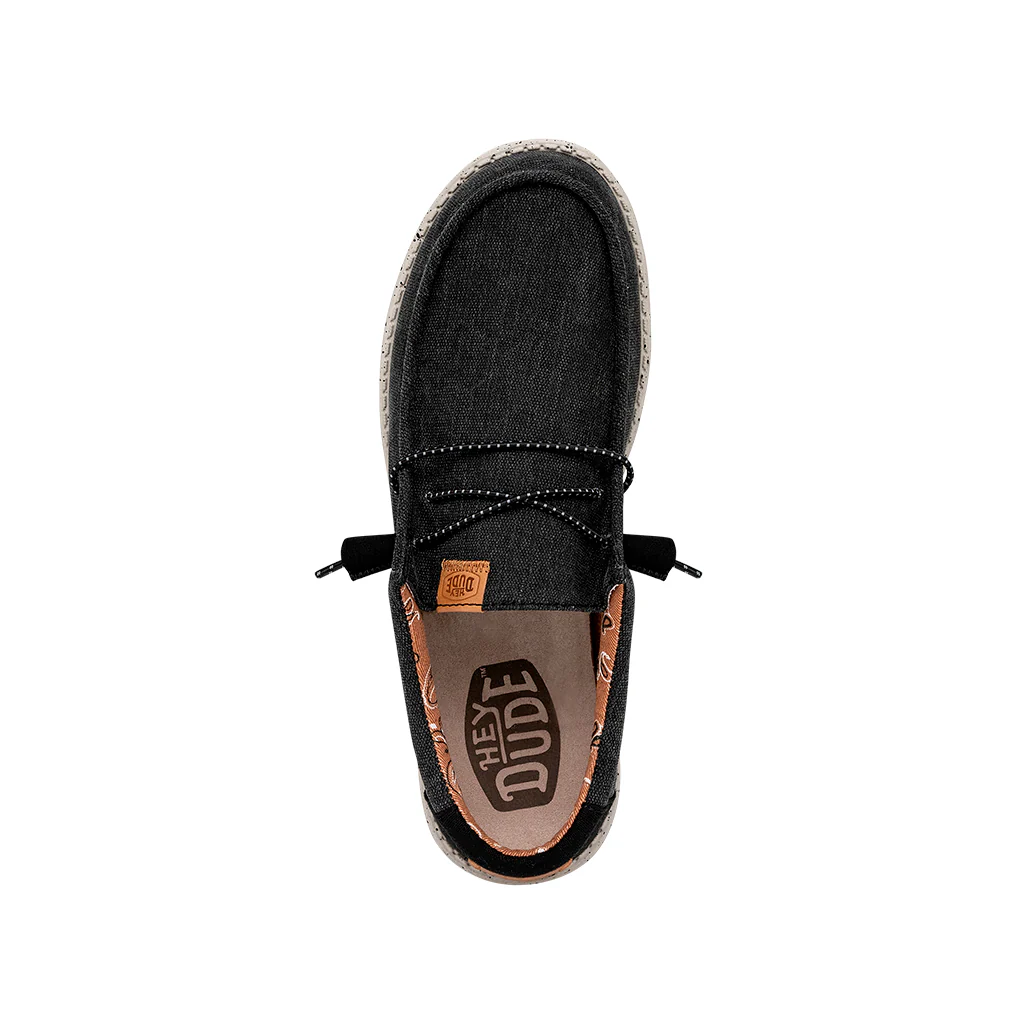 WALLY WASHED CANVAS BLACK - Image 7