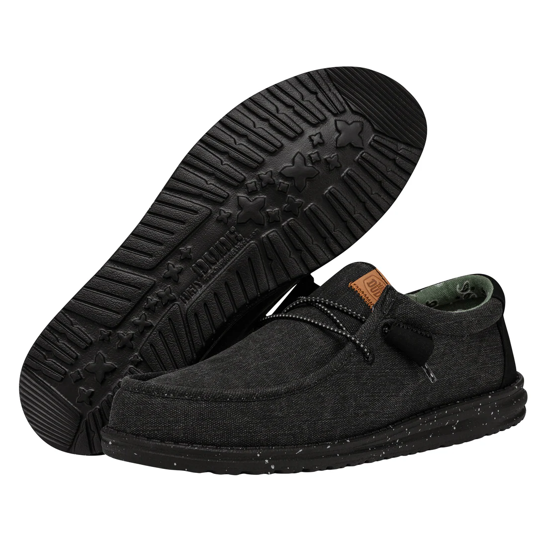 WALLY WASHED CANVAS BLACK BLACK - Image 3