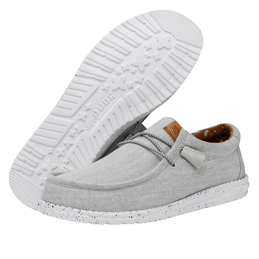 WALLY WASHED CANVAS LIGHT GREY - Image 3