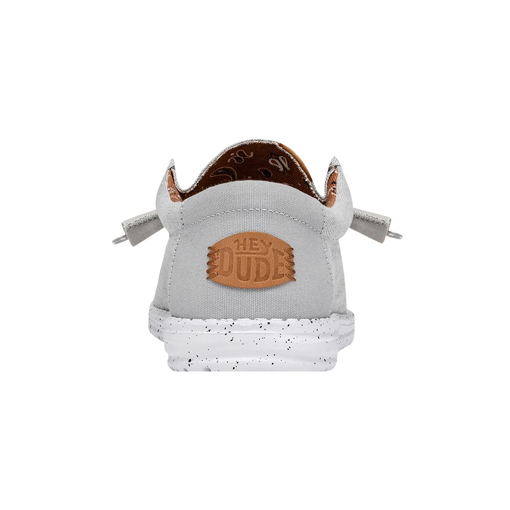 WALLY WASHED CANVAS LIGHT GREY - Image 5