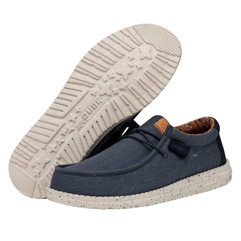 WALLY WASHED CANVAS NAVY - Image 3