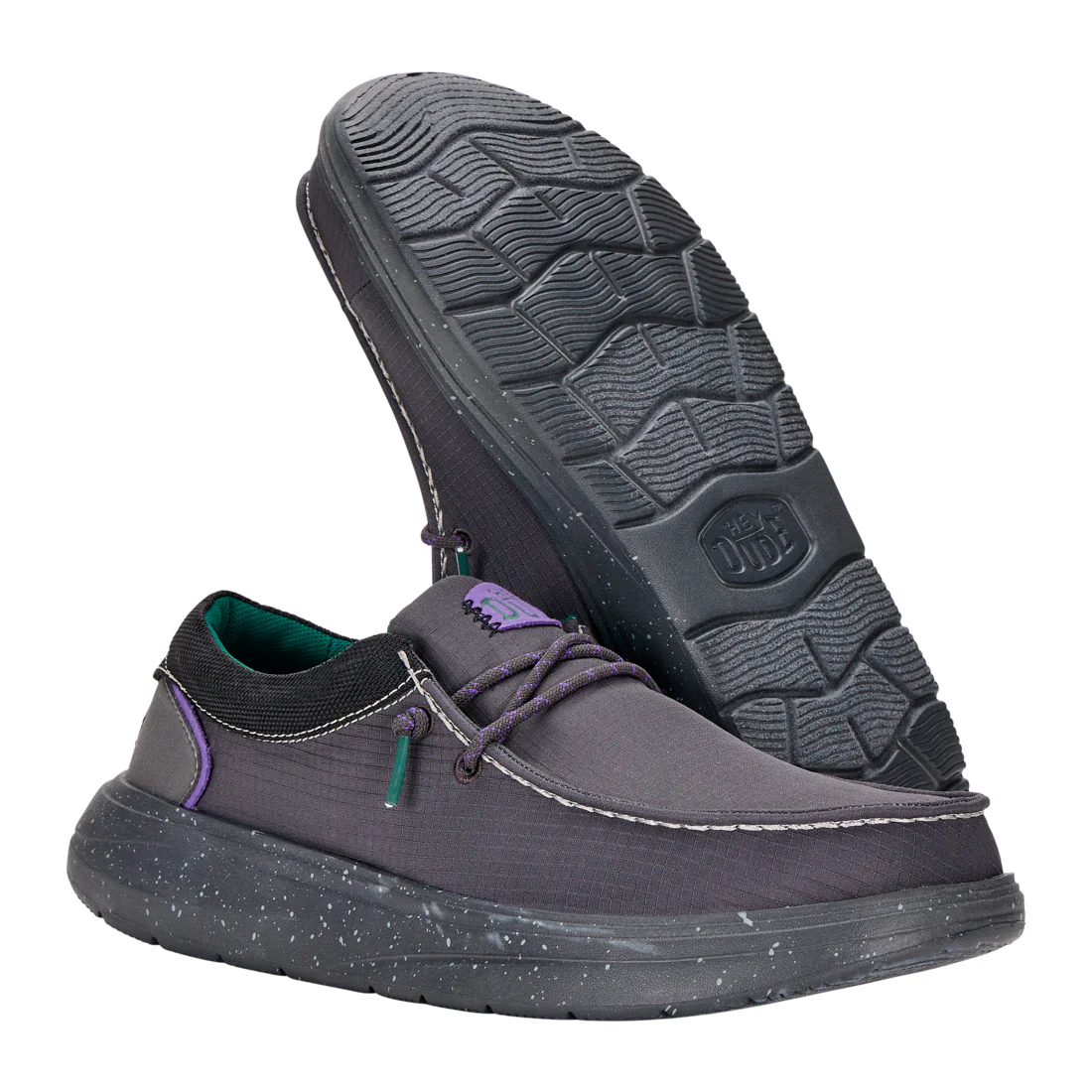 WALLY COMF HYPE BLACK/PURPLE - Image 3