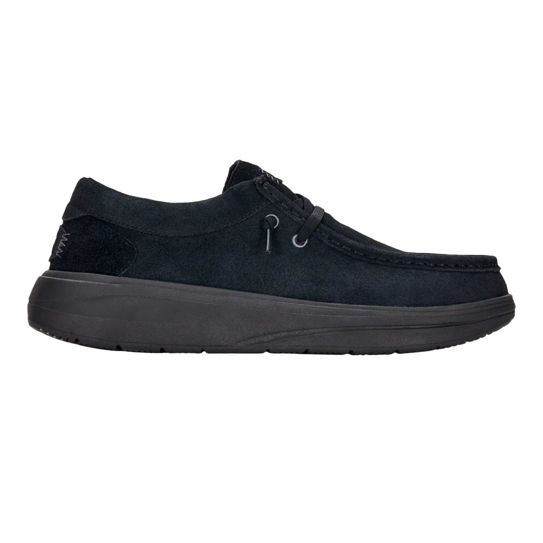 WALLY COMF SUEDE BLACK - Image 3