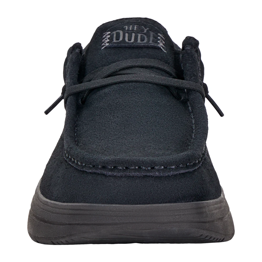 WALLY COMF SUEDE BLACK - Image 6