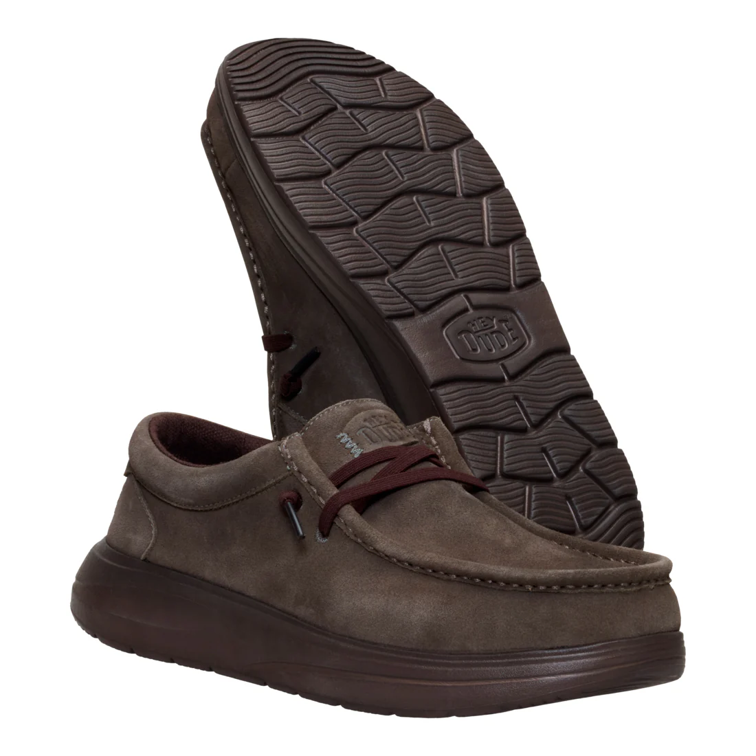 WALLY COMF SUEDE MAJOR BROWN/MOLE BROWN - Image 4