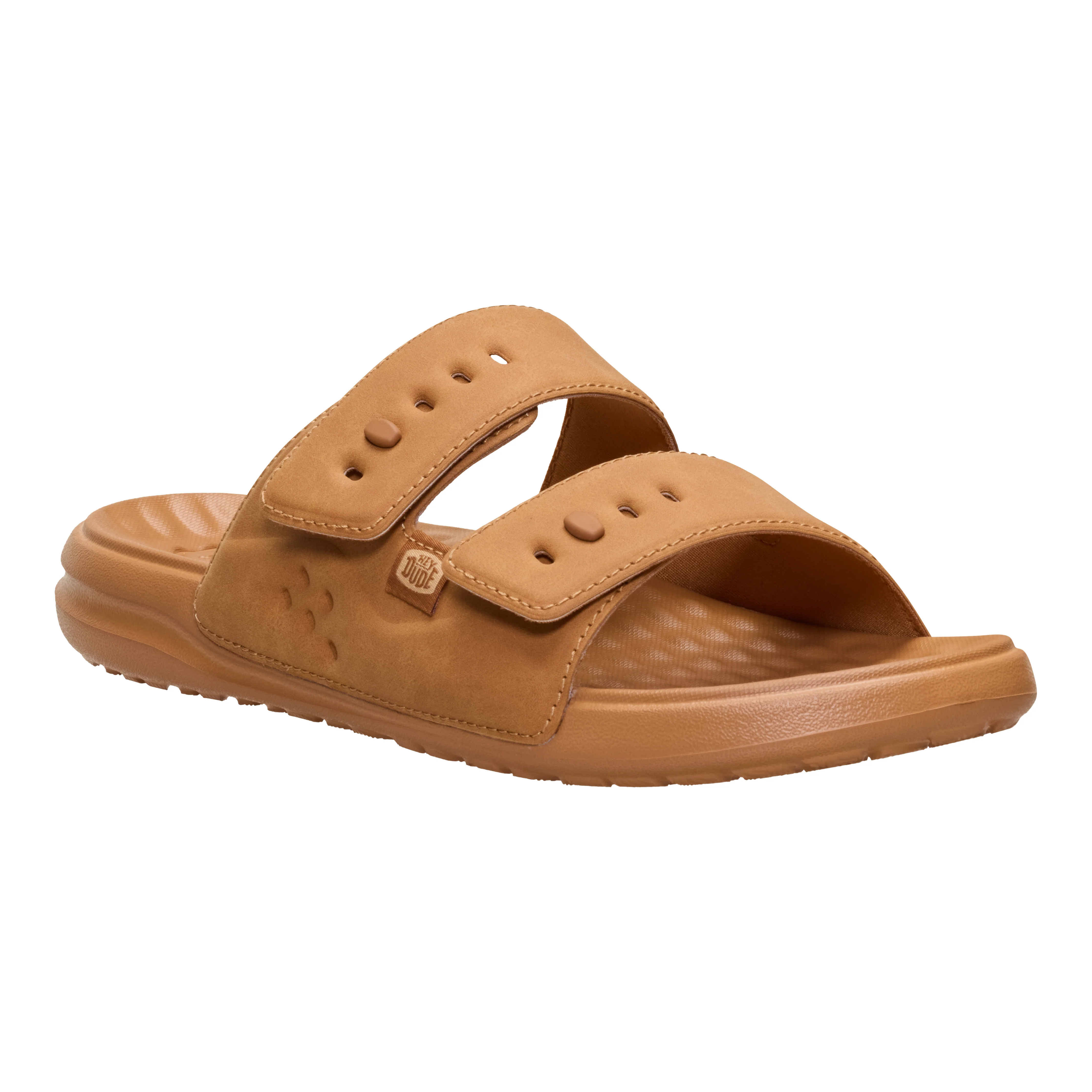 WAVE 2 STRAP SLIDE CLASSIC COGNAC - Image 3