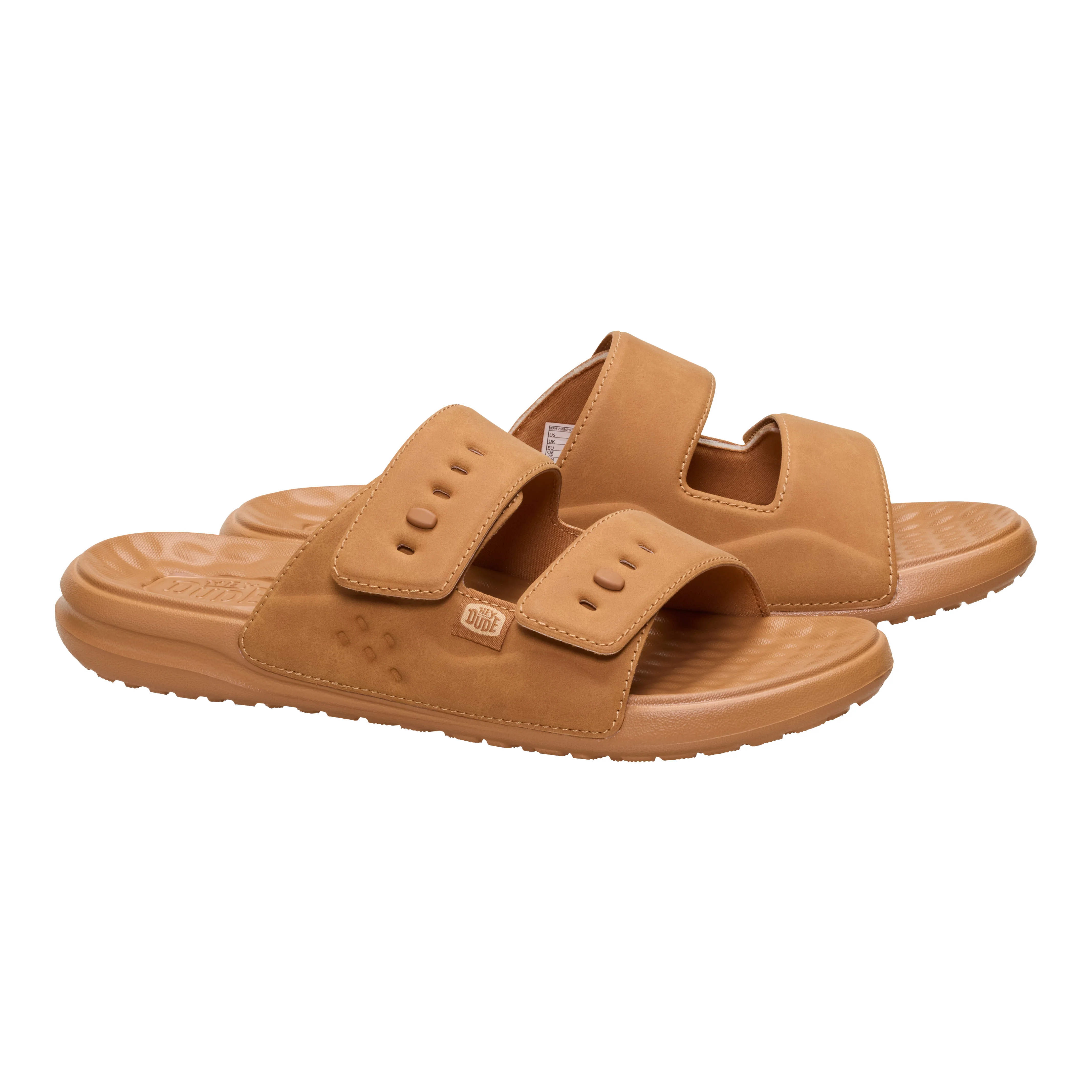 WAVE 2 STRAP SLIDE CLASSIC COGNAC - Image 4