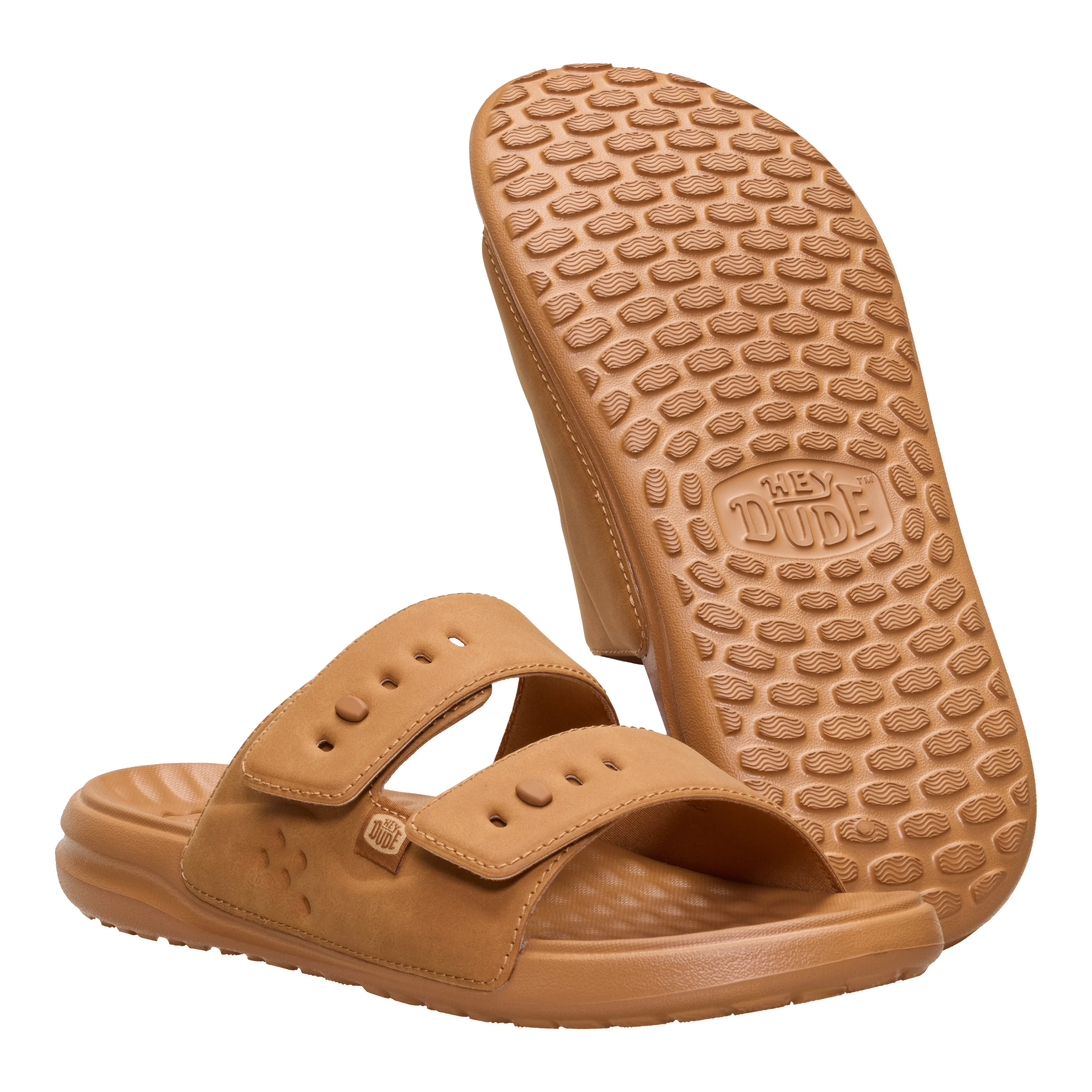 WAVE 2 STRAP SLIDE CLASSIC COGNAC - Image 5