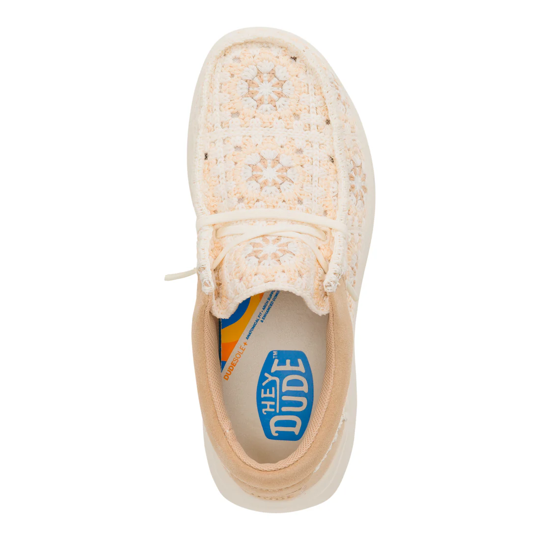 WENDY COMF COTTAGE CROCHET TAN/MULTI - Image 7