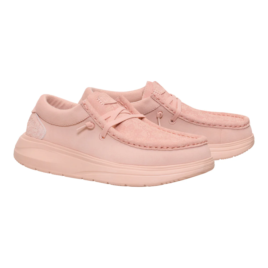 WENDY COMF SUEDE LACE PRINT ROSE DUST - Image 3
