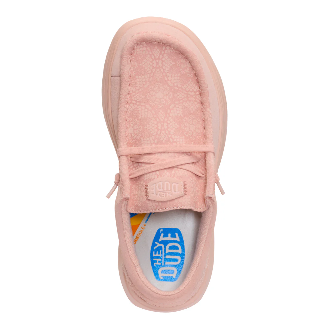 WENDY COMF SUEDE LACE PRINT ROSE DUST - Image 7