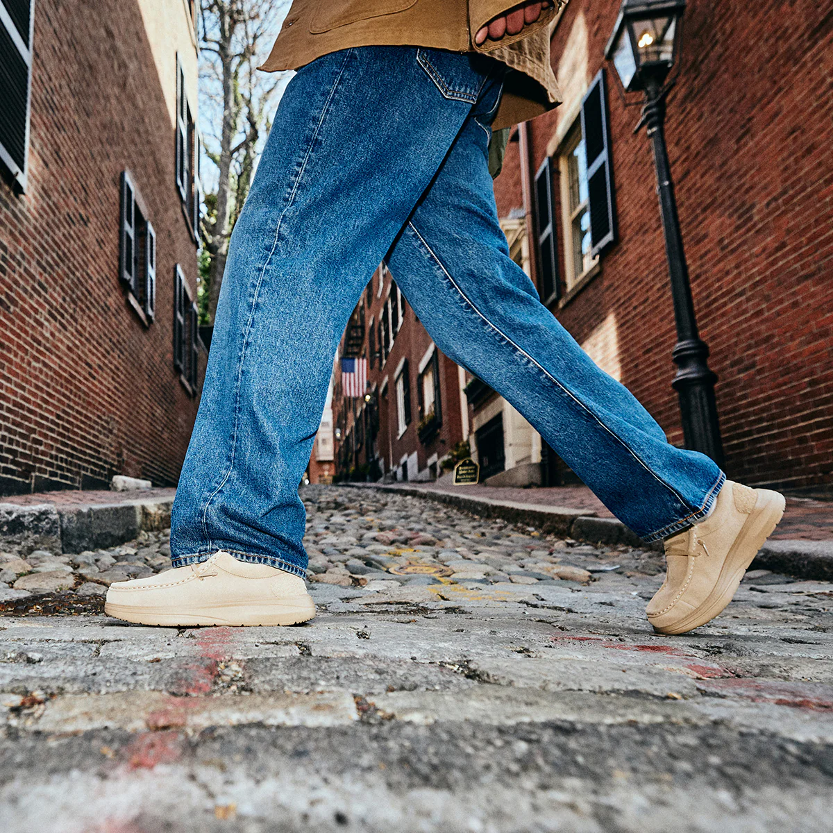 WENDY COMF SUEDE TAN - Image 2