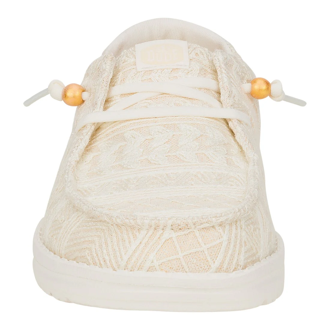 WENDY CROCHET LACE WHITE/GOLD - Image 4