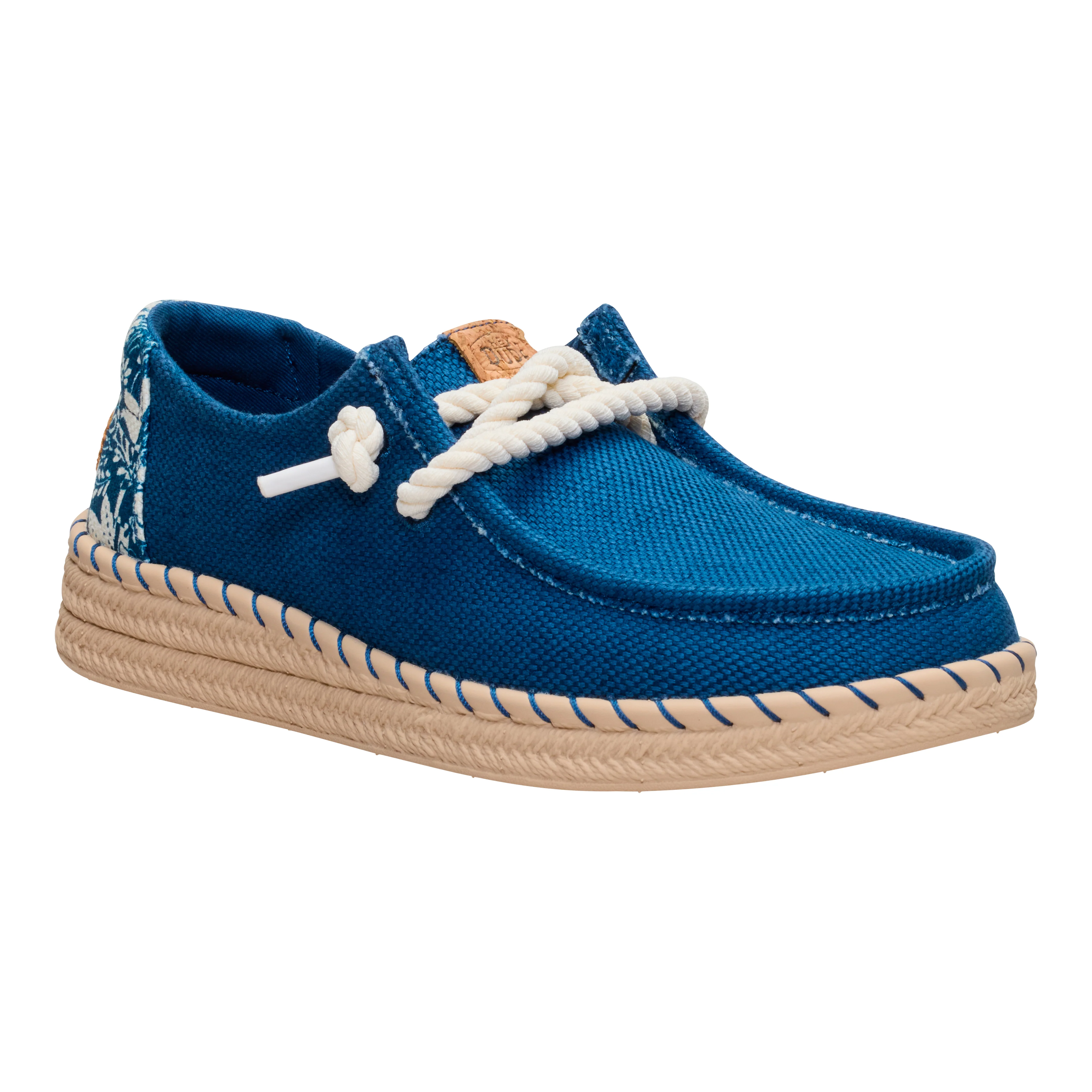 WENDY ESPADRILLE HIBISCUS ENSIGN BLUE/MULTI - Image 3
