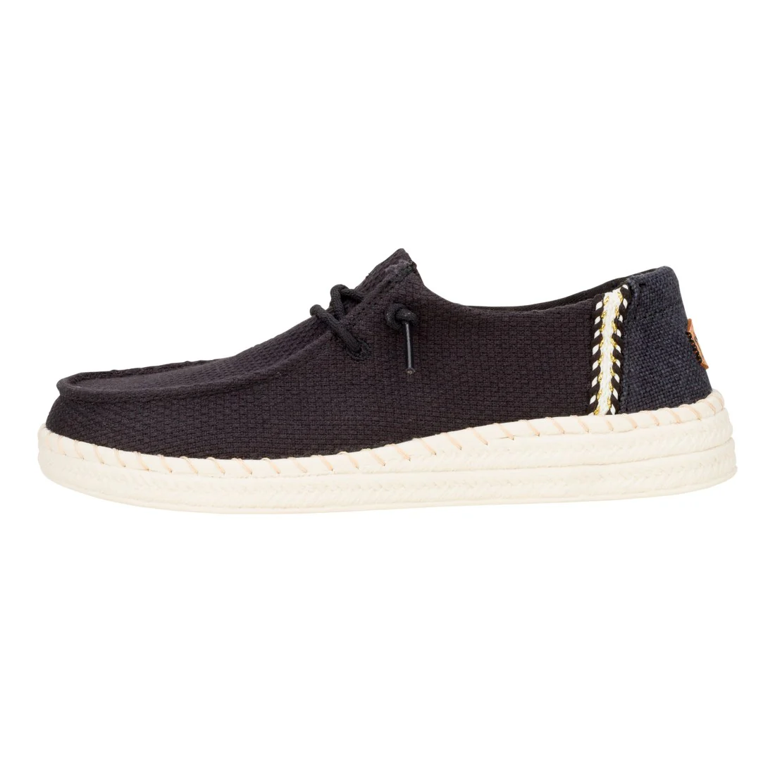 WENDY ESPADRILLE WOVEN BLACK