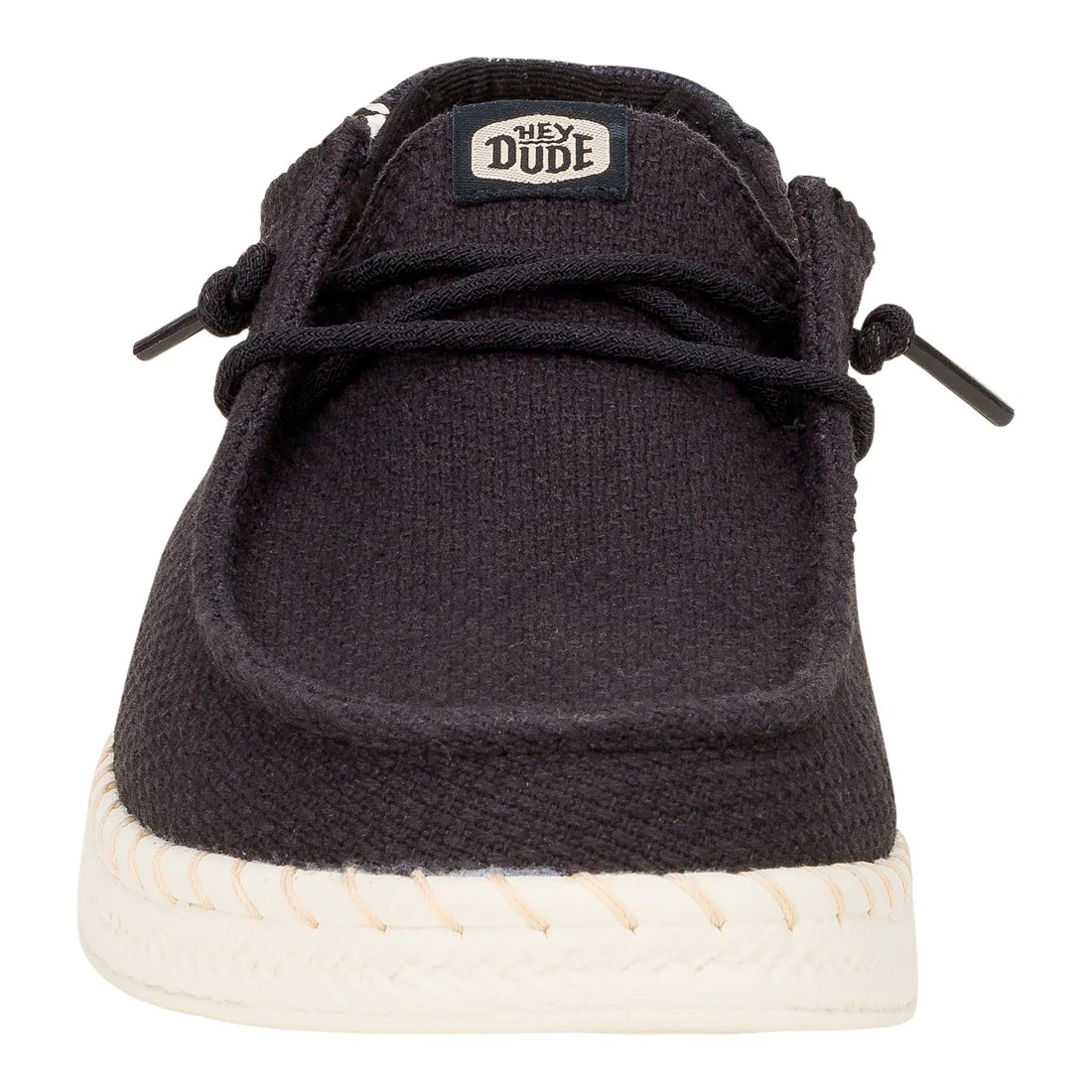 WENDY ESPADRILLE WOVEN BLACK - Image 4