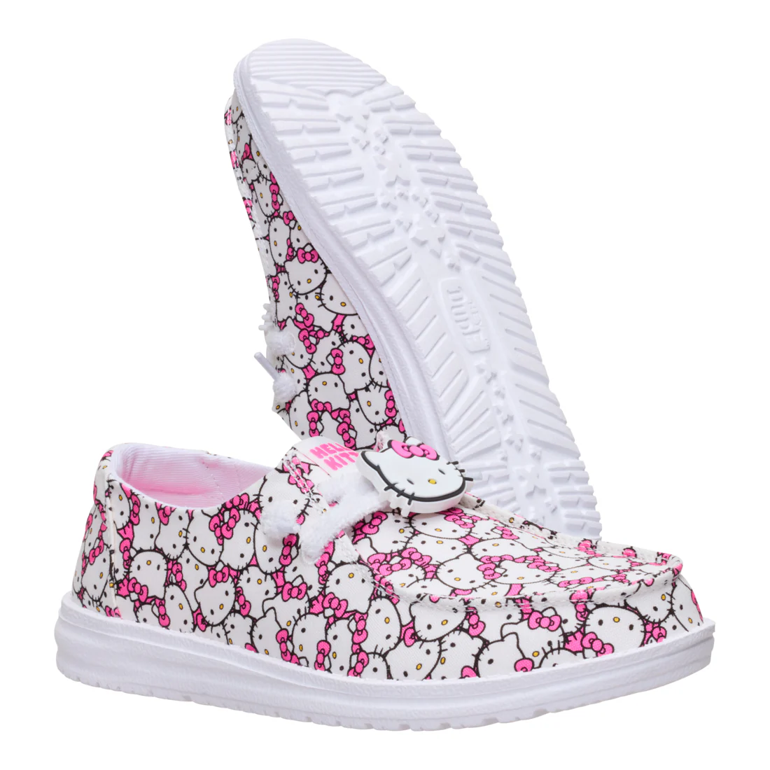WENDY HELLO KITTY TOSSED PRINT WHITE PINK - Image 5