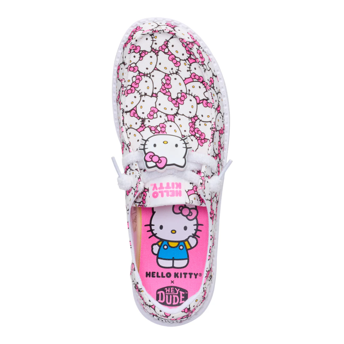 WENDY HELLO KITTY TOSSED PRINT WHITE PINK - Image 8