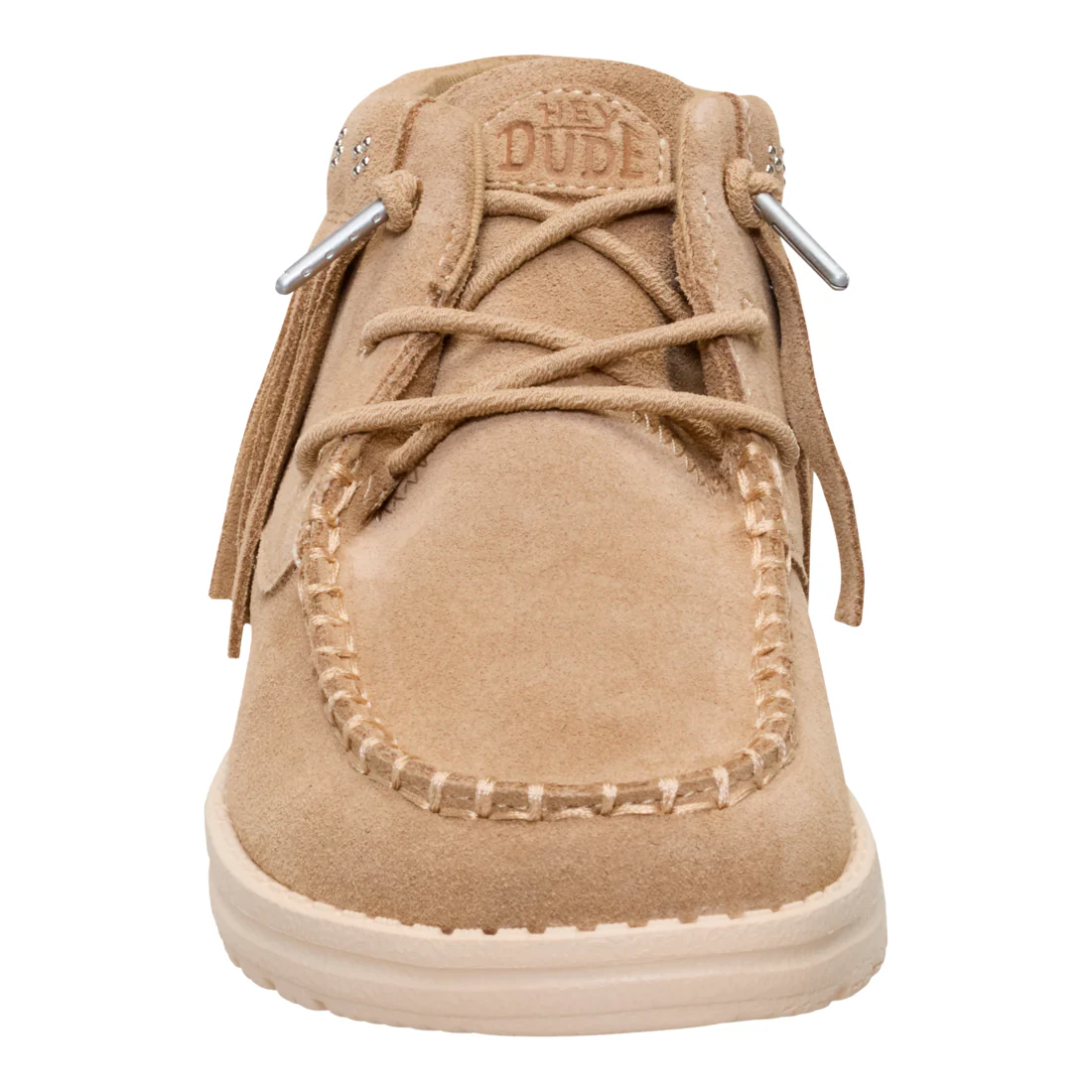WENDY MID FRINGE COWGIRL SUEDE TAN - Image 5