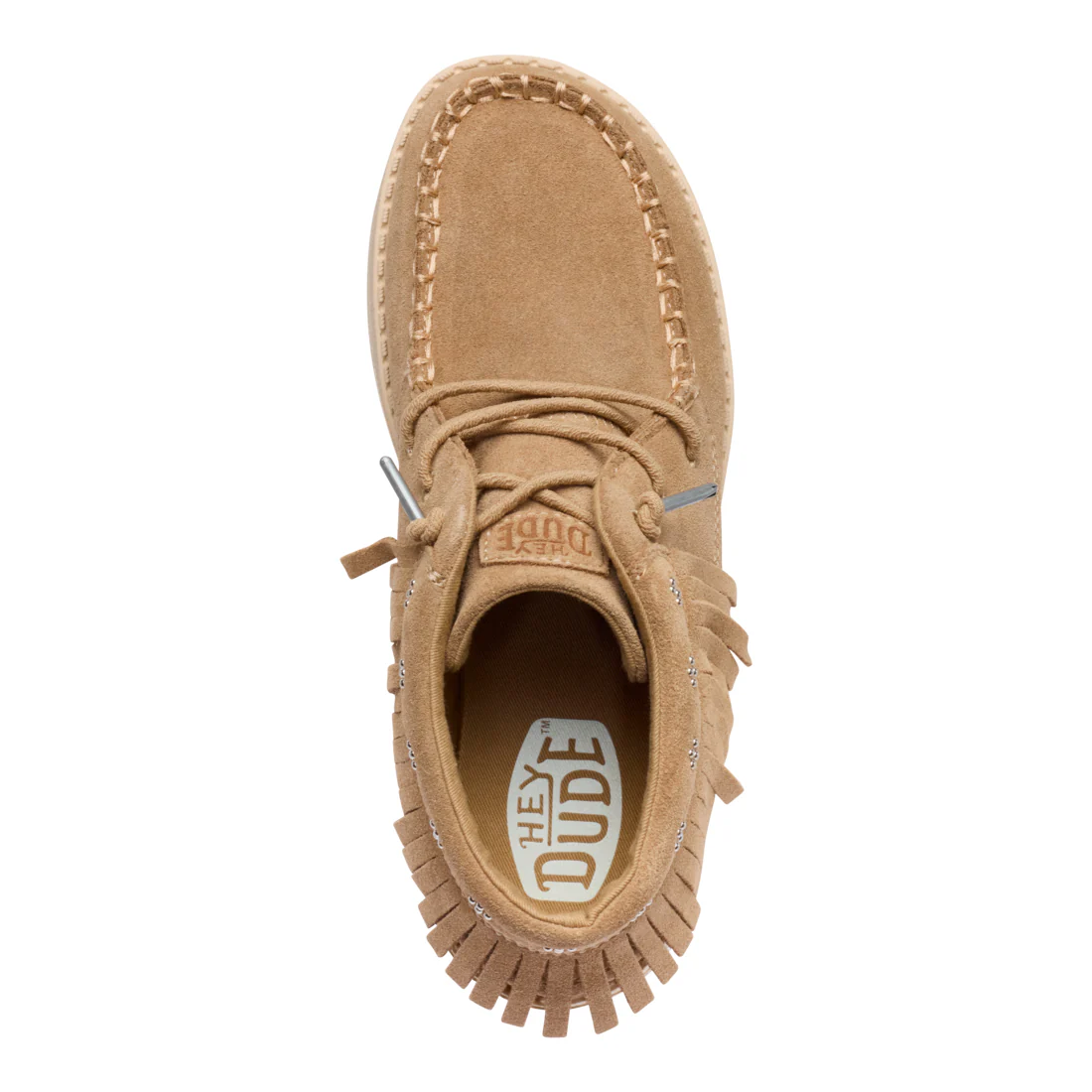 WENDY MID FRINGE COWGIRL SUEDE TAN - Image 7