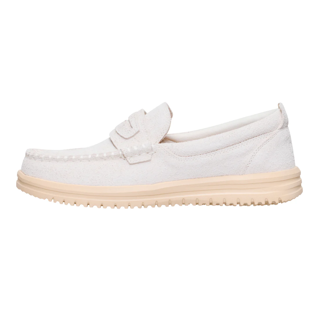 WENDY NXT LOAFER EGRET/WOOD ASH