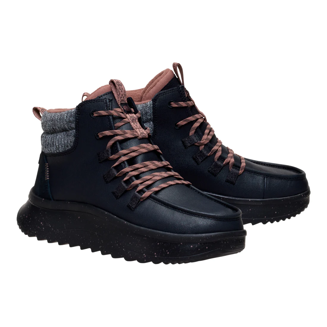 WENDY PEAK APRES COATED CANVAS BLACK/BLACK - Image 3