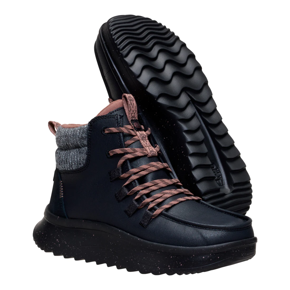 WENDY PEAK APRES COATED CANVAS BLACK/BLACK - Image 4