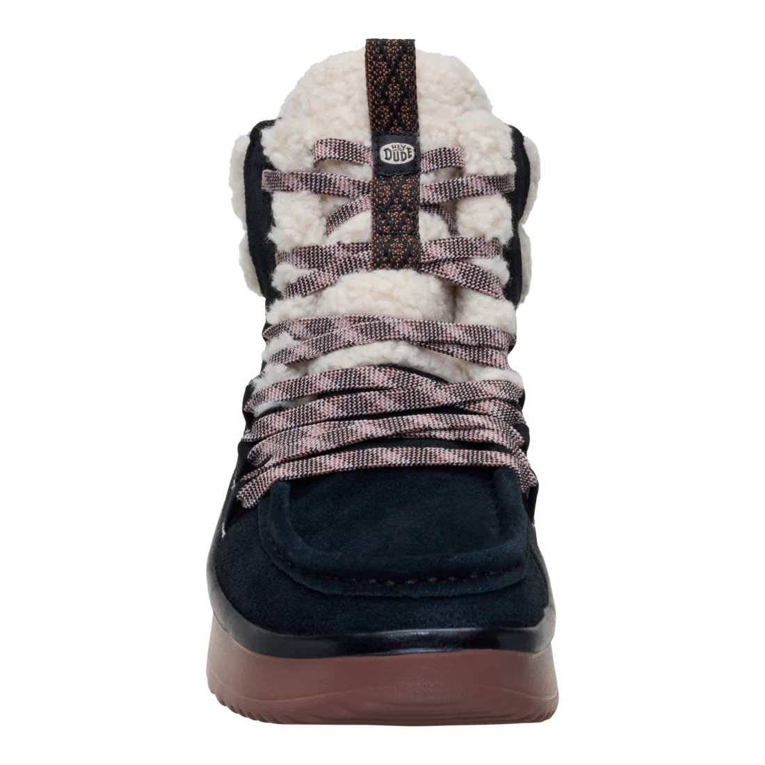 WENDY PEAK APRES SUEDE COZSTIT BLACK/TAN - Image 5