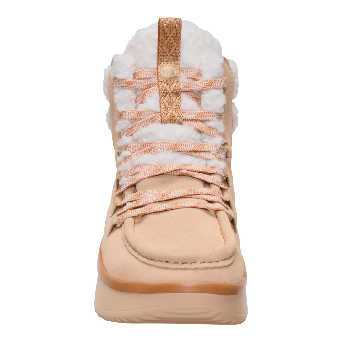 WENDY PEAK APRES SUEDE COZSTIT TAN - Image 5