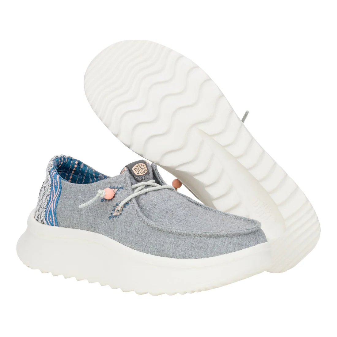 WENDY PEAK CHAMBRAY WOVEN GREY - Image 3